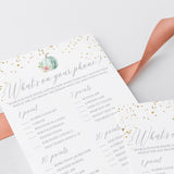 Floral Pumpkin Bridal Shower Games Pack Instant Download