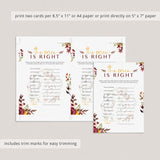 Price is right baby shower game printable by LittleSizzle