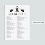 Printable Christmas Family Feud Game Cards