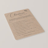 Rustic Christmas Game Family Feud Printable