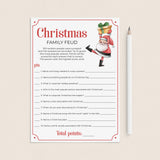 Printable Family Feud Christmas Game by LittleSizzle