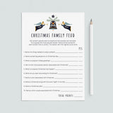 Printable Christmas Family Feud Game Cards by LittleSizzle