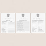 Family Reunion Icebreaker Games Printable by LittleSizzle