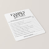 Office Family Feud Questions and Answers Printable