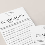 Graduation Family Feud with Answer Key Printable