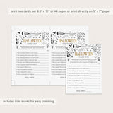 Witch Theme Halloween Party Family Feud Questions and Answers