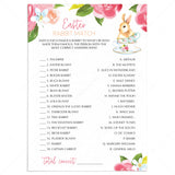 Funny Easter Game for Adults Rabbit Match by LittleSizzle