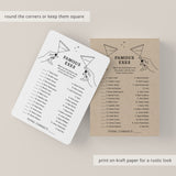 Match The Celebrity Exes Game with Answers Printable