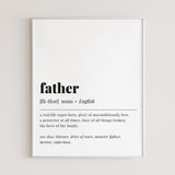 Father Definition Printable by LittleSizzle