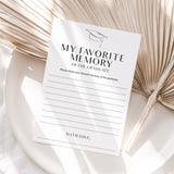 My Favorite Memory Of The Graduate Card Printable