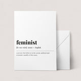 Feminist Definition Print Instant Download