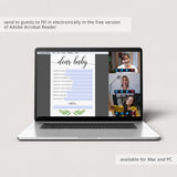 Virtual baby shower keepsakes by LittleSizzle