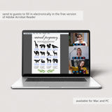 Virtual baby shower games by LittleSizzle