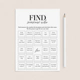 Icebreaker Bingo Find Someone Who Printable by LittleSizzle
