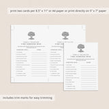 Printable Family Reunion Icebreaker Game Find Someone Who