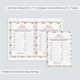 Fun Christmas Games Bundle Instant Download