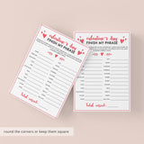 Valentine's Day Party Game Finish My Phrase