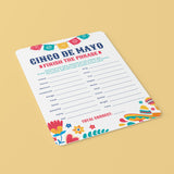 Printable Cinco de Mayo Party Game Finish The Phrase
