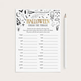 Witches Halloween Party Game for Groups Printable by LittleSizzle
