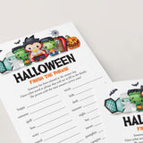 Fun Halloween Family Groups Game Finish The Phrase