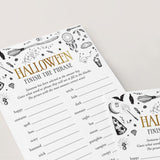 Witches Halloween Party Game for Groups Printable