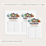 Fun Halloween Family Groups Game Finish The Phrase