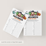 Fun Halloween Family Groups Game Finish The Phrase
