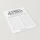 Family Reunion Party Game Finish The Phrase