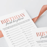 Born In 1963 62nd Birthday Party Games Bundle For Women