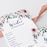 Well Wishes for the Bride and Groom Cards Printable