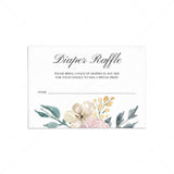 Whimsical Baby Shower Diaper Raffle Ticket by LittleSizzle