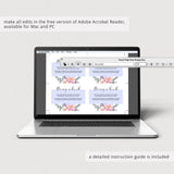 Watercolor baby shower invitation cards by LittleSizzle