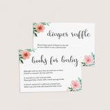 Flower baby shower printables for girls by LittleSizzle