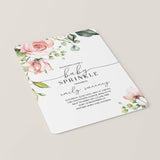 Floral BabySprinkle Invitation Bundle Templates