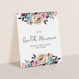 Bohemian theme baby shower decorations instant download by LittleSizzle