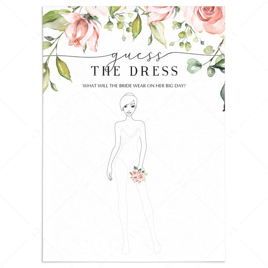 floral bridal shower games printables by LittleSizzle