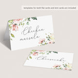 Food cards for baby brunch templates by LittleSizzle
