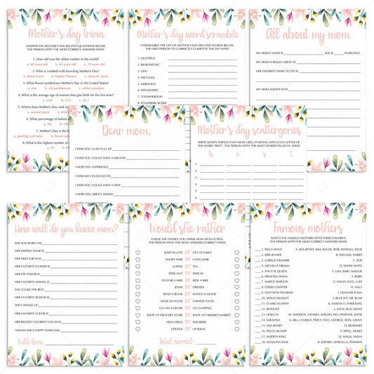 The Ultimate Mothers Day Activities Bundle for Family by LittleSizzle