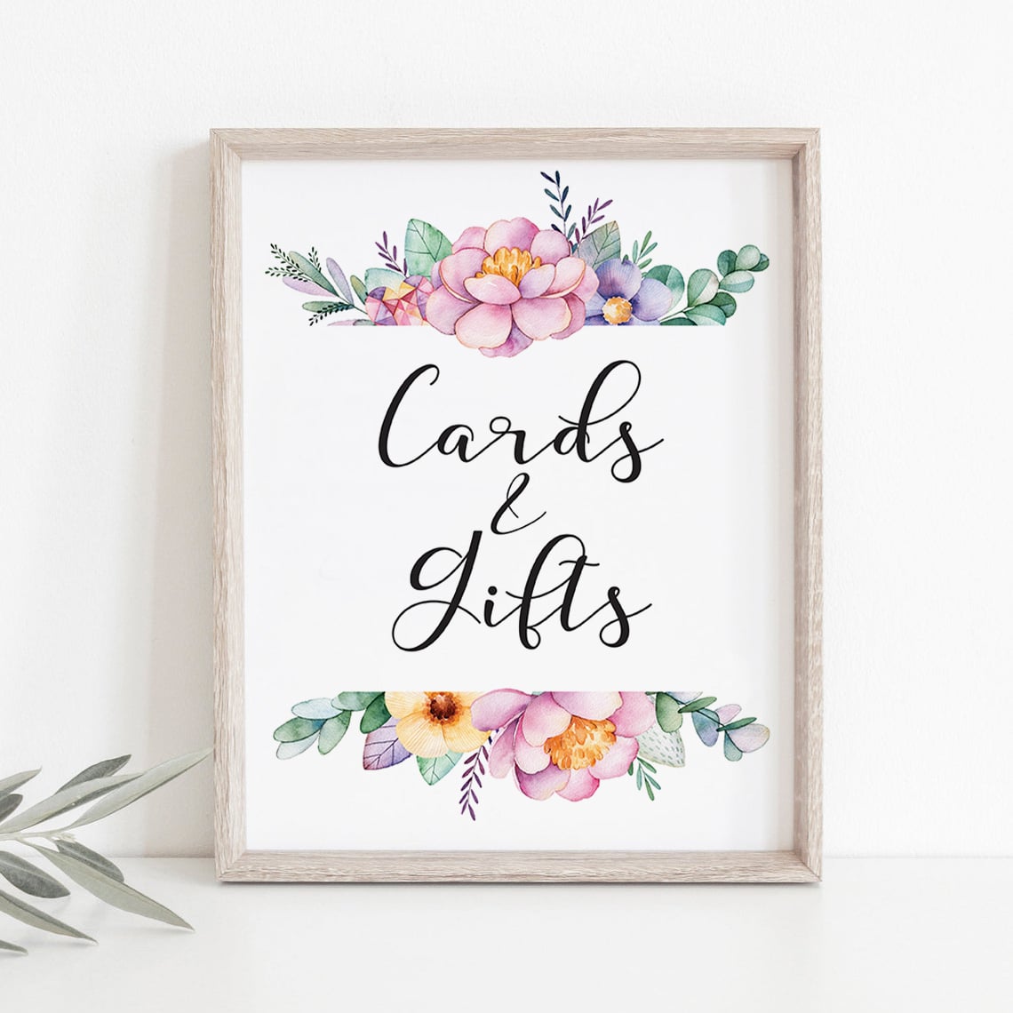 Flower shower decorations gifts sign by LittleSizzle