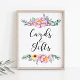 Flower shower decorations gifts sign by LittleSizzle