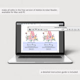 Printable baby shower invitations by LittleSizzle