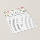 editable bridal shower games templates download by LittleSizzle