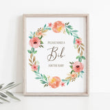 Please make a bib for baby sign printable by LittleSizzle