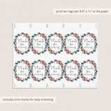 Boho Party Supplies Instant Download Bundle
