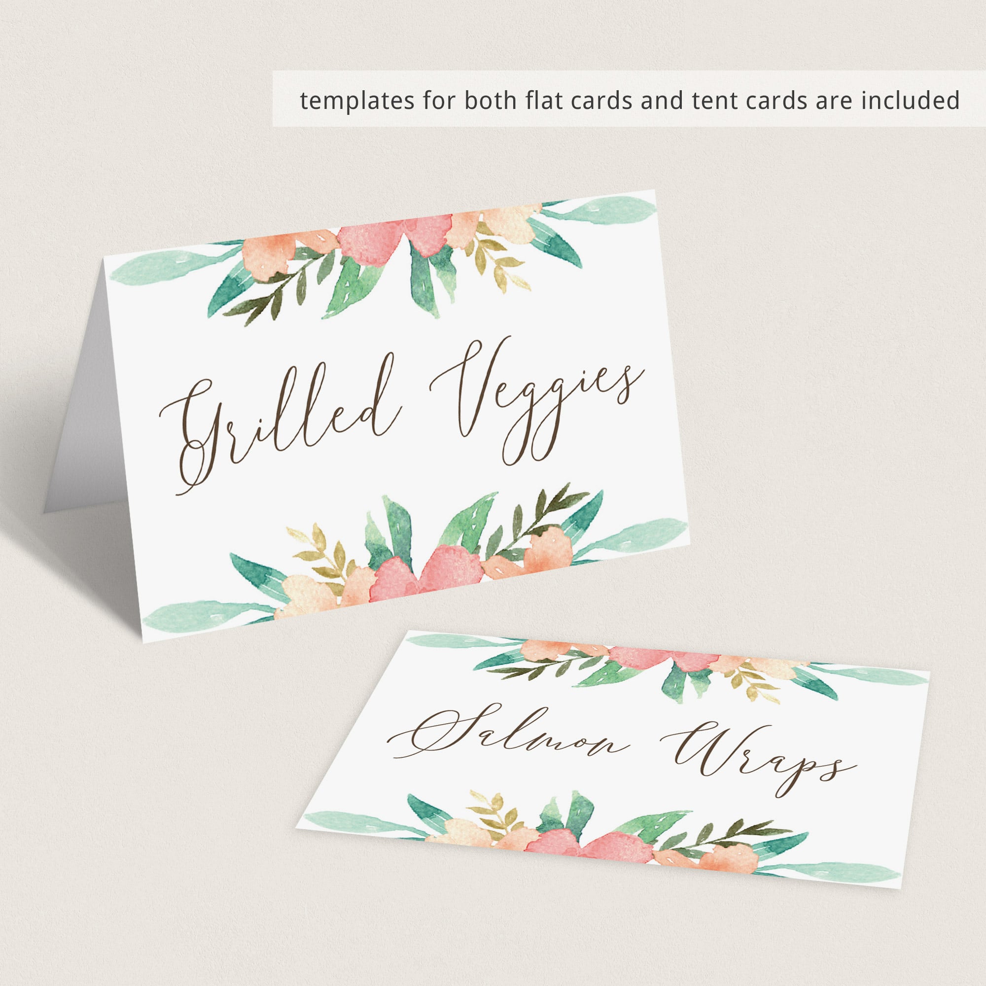 Bohemian party food labels printable by LittleSizzle