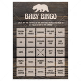 Woodland baby bingo cards printable by LittleSizzle