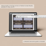 Arrow on dark wood background baby shower book request card printable by LittleSizzle