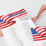 Fourth of July Game For Family Name The State
