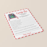 Ugly Sweater Christmas Trivia Game Printable