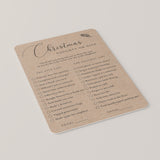 Rustic Christmas Game Naughty or Nice Printable